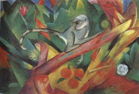 Franz Marc The Monkey (mk34)